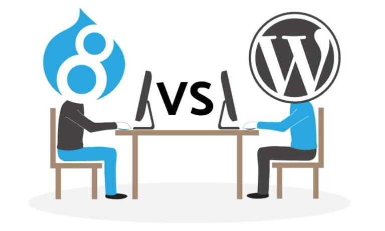 WordPress vs Drupal en 2022