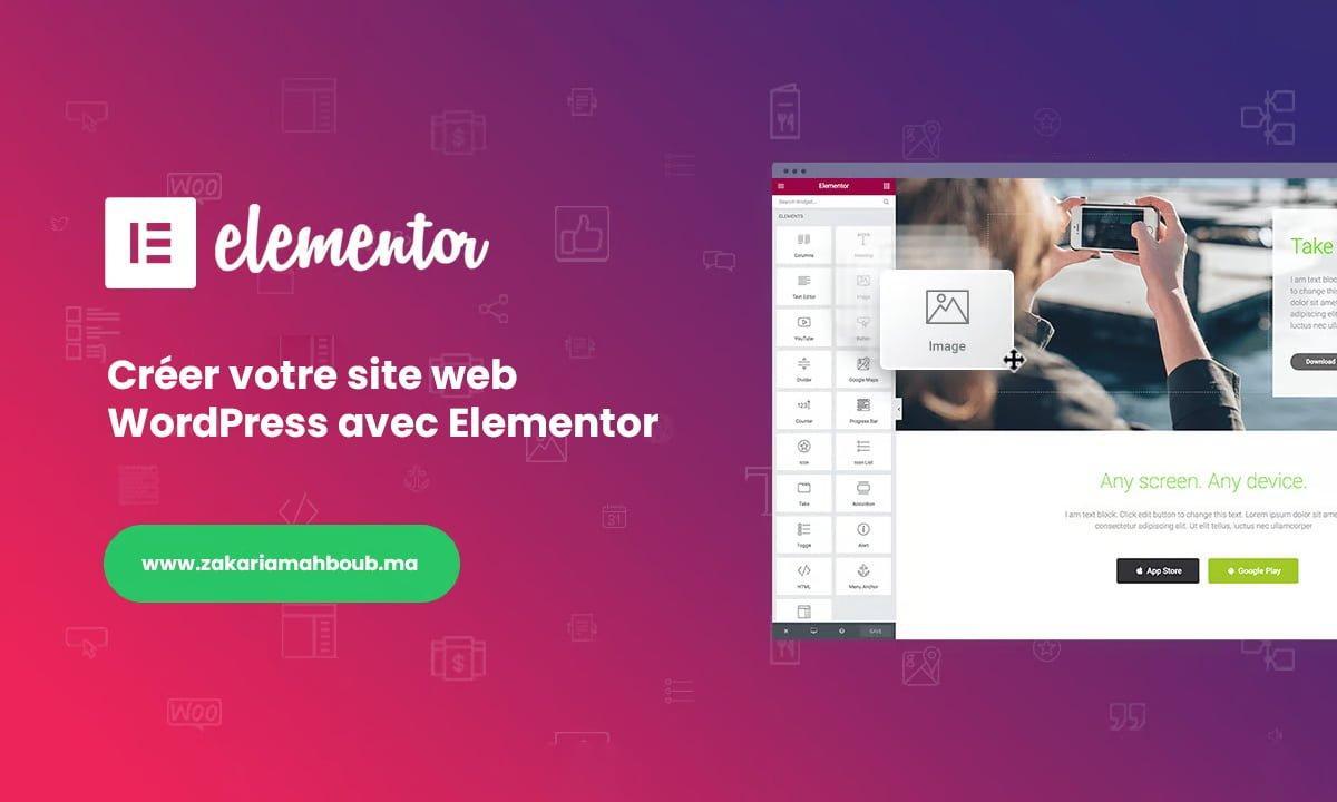 Créer votre site web WordPress avec Elementor