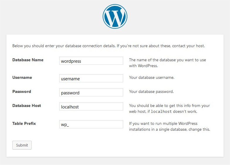 Installer WordPress