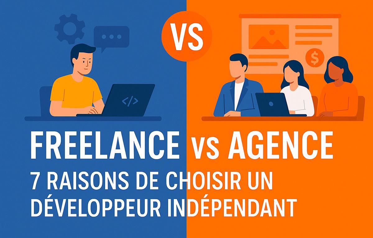 Freelance vs Agence : 7 Raisons de Choisir un Développeur Indépendant