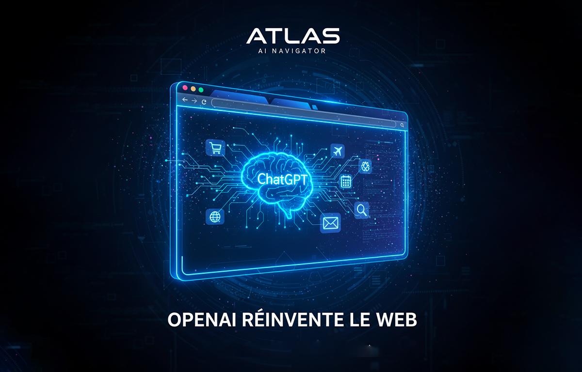 ChatGPT Atlas - Le Navigateur IA d'OpenAI qui veut Réinventer le Web