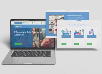 Assurkar - Site officiel de courtage en assurance - Réalisation Zakaria Mahboub