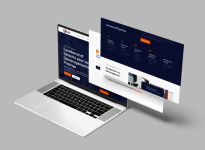 Lux déménagement- Site officiel de déménagement - Réalisation Zakaria Mahboub