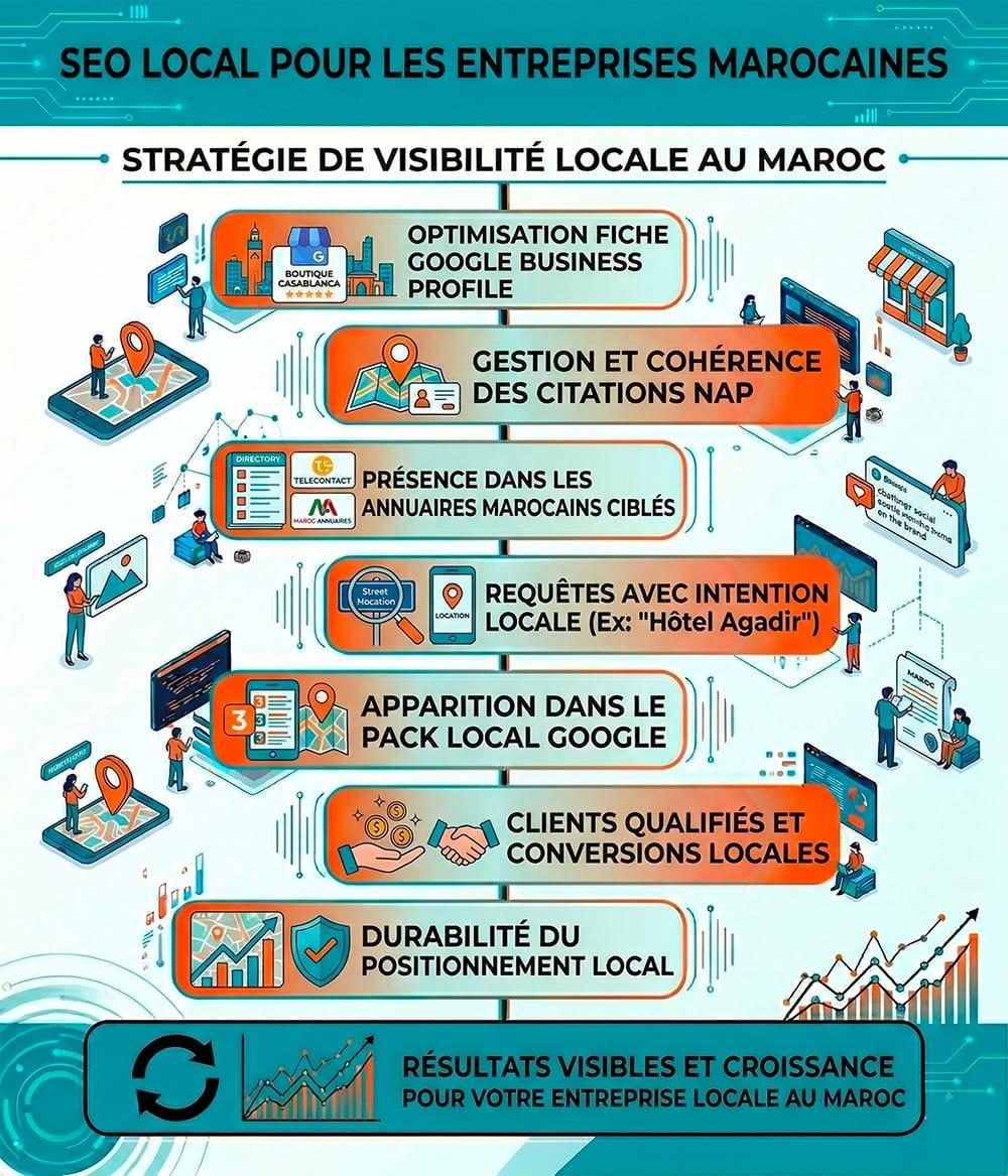 Consultant SEO maroc SEO local pour les entreprises marocaines