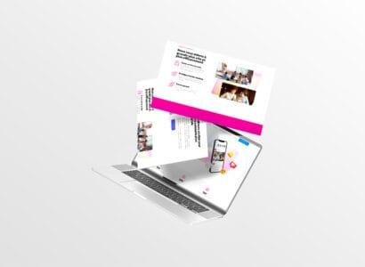Site Vitrine OM Community – Agence de Communication Digitale au Maroc