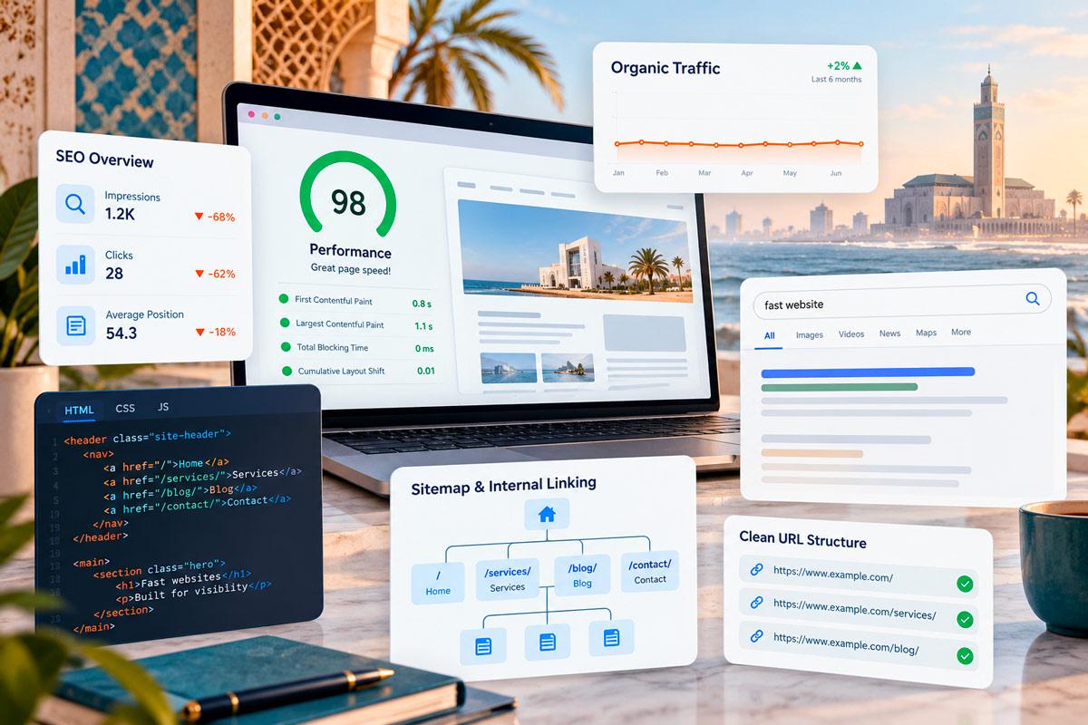 Pourquoi un site rapide ne suffit plus à se faire trouver (et ce que le SEO change au métier de dev)